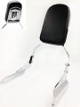 Smt-backrest Sissy Bar Leather Pad Compatible With Honda Magna 750 Vf750 250 Vf250 B00rudz8js