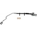 Brake Hydraulic Hose For Mercury Mountaineer 2002 To 2005 10 88 In Axis 1 Length Stamped Steel Bracket Treated Fittings Black 
