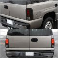 Led Neon Tube Bar Tail Lights Assembly Set For Suburban 1500 2500 Tahoe Yukon Xl 2000-2006 Black Housing Clear Lens Red Brake 