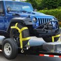 Partol 2 Pack Tow Dolly Basket Straps With Flat Hooks Car Wheel Universal Vehicle For Small To Medium Size Tie Wheels 12000 Lbs 
