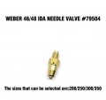 For Weber 46 48 Ida Carburettor Needle Valve 79504 Available Sizes To Choose 200 250 300 350