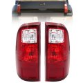 Tail Light Assembly Replacement For 2008-2016 F250 Left And Right Side Rear Lamps Bc3z13404a Bc3z13405a Clear Red Lens Pair 