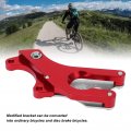 Tefola Bicycle Brake Fixed Seat Converter Road Bike Disc Conversion Durable Adapter For Cycling Red