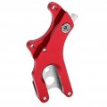 Tefola Bicycle Brake Fixed Seat Converter Road Bike Disc Conversion Durable Adapter For Cycling Red