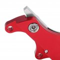 Tefola Bicycle Brake Fixed Seat Converter Road Bike Disc Conversion Durable Adapter For Cycling Red