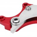 Tefola Bicycle Brake Fixed Seat Converter Road Bike Disc Conversion Durable Adapter For Cycling Red