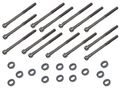 Mercedes 90-99 Cylinder Head Bolts Washers X14 12x160mm 