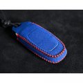 Jannechou Alcantara Handmade Leather Key Fob Case Cover For Lamborghini Aventador Centenario Diablo Gallardo Huracan Reventon