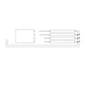 Ge Lighting Linear Electronic Fluorescent Ballast 120 277 Volt 202 206 Watt 4 X F54t5 Lamp 