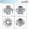 5 On 4 Inch Galvanized Trailer Hub Replacement For 1 2000 Lbs Spindle