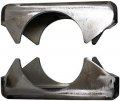 Kuafu Axle Seats Compatible With 1960-1972 Gmc Truck Chevy C10 C20 Weld-on Rear Trailing Arm 3 Tubes Pads