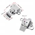 Uxcell Twist Latches Iron Spring Loaded Butterfly Latch For Toolbox Suitcases Wooden Box 3 1x2 6 2pcs