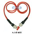 Dnf 5 Pack Pre-wired Red Momentary Push Button N O Switch Spst 12v 