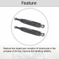 Waltyotur 1pair Black Shocks 335mm Eye To Motorcycle Absorber Replacement For Honda S65 Cl Ct70 Xl75 Ct S90 Cm91 Ct110