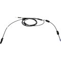 Fuel And Trunk Release Cable For Honda Civic 2006 2011 Steel Black 0 06 In Diameter Replacement 74880svaa01 