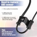 Uxcell Front Right Abs Sensor Wheel Speed No 598303s300 For Hyundai Sonata Gls Limited Se