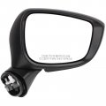 Ocpty Passenger Side Mirror Exterior View Fit For 2015 2016 Mazda Cx-5 Black Smooth Heat Power Adjusted Turn Indicator Outside