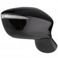 Ocpty Passenger Side Mirror Exterior View Fit For 2015 2016 Mazda Cx-5 Black Smooth Heat Power Adjusted Turn Indicator Outside