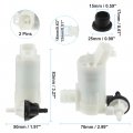 Acropix Windshield Washer Motor Pump Fit For Honda Crv 5-door Pack Of 1 Pcs White