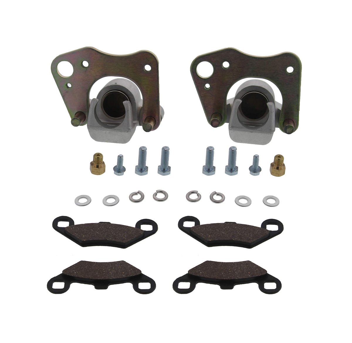 Front Right Left Brake Caliper Pads Polaris 335 Sportsman 4x4 1999 2000