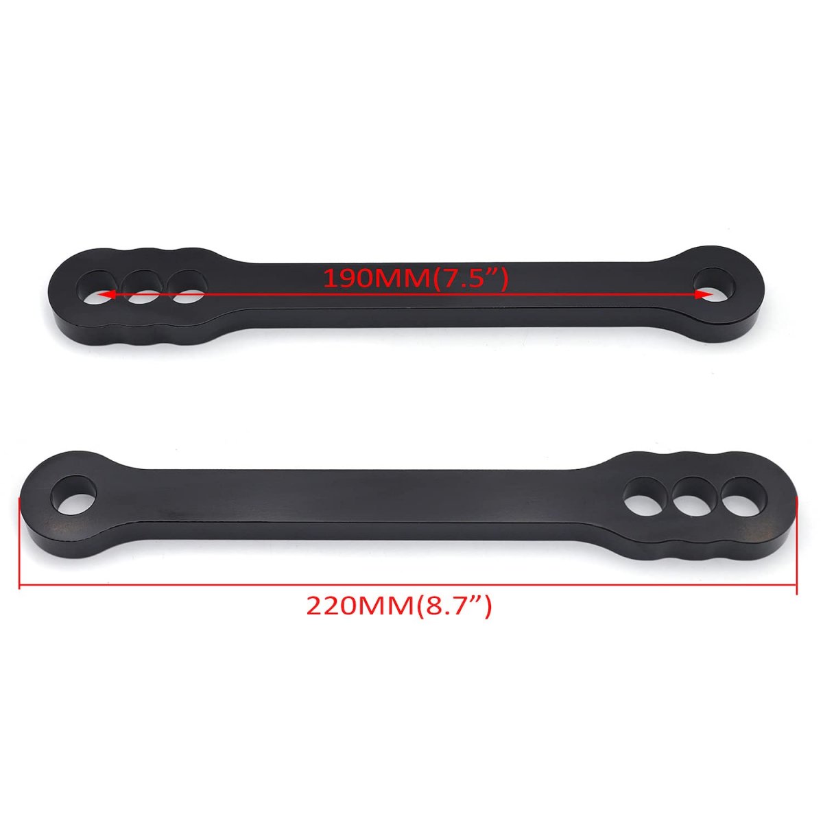 Motorcycle Bike Black Lowering Links For 2003 2004 2005 Yamaha Yzf R6 Yzf-r6 B01dohvvxa