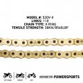 Niche Drive Sprocket Chain Combo For Yamaha Yz250 Front 14 Rear 48 Tooth 520v-x X-ring 110 Links