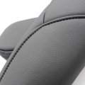 Secosautoparts Seat Armrest Real Leather Cover For Cr-v Crv 2007-2009 Dark Gray