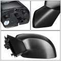 Ho1320267 Oe Style Manual Driver Left Side View Door Mirror Compatible With Honda Civic 12-15