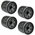 4 Pcs Baizhihua 1809 Oil Filter Replaces 15410-mfj-d02 Kn-204-1 Fits Honda Goldwing 1800 G Nc700x Nc750x Rc51 St1300 Vfr800 
