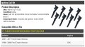 Ignition Coil Kit 8 Piece For 1998-2011 Ford Crown Victoria Gas V8