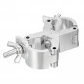 Uxcell Light Truss Clamps Aluminum Alloy Stage Lighting Pipe O Clamp For 1 18-1 42inch Od Tube Max Load 150lb Double Buckle