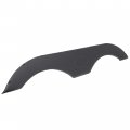Hecasa Pair Tandem Trailer Fender Skirts For Rvs Campers And Trailers Left Right Black Strong Flexible Durable