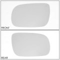 Driver Left Side Door Rear View Mirror Glass Lens Replacement Compatible With 1999-2004 Venture Pontiac Montana