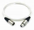 Custom Cable Connection 120 Foot Plenum Xlr Male To Female Balanced Pro Audio White