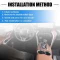 X Autohaux Carbon Fiber Pattern Center Console Roof Reading Light Lamp Cover Trim Accessories For Toyota Tundra 2022