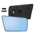 X Autohaux Mirror Glass Heated With Backing Plate Passenger Side Right Rear View For Mercedes-benz E320 W202 W210 W140