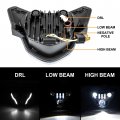 Sautvs Led Headlight Assembly For G310gs G310r E-mark Approved Head Light Front Lamp With High-low Beams Drl Bmw 2016-2022