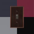 Amerelle 77tttdb Metro Line Wallplate 3 Toggle Cast Metal Aged Bronze 1-pack Double 
