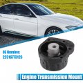 X Autohaux No 22316773125 Rear Engine Transmission Mount For Bmw 325ci 2 5l L6 2001-2005 Rubber Black