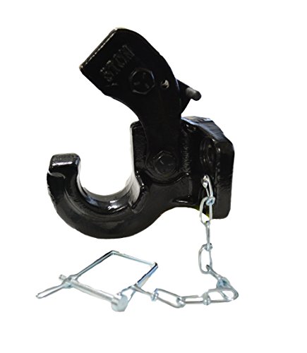10000 Pound Bolt-on Pintle Hitch Hook Hardware Included