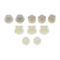 Wiper Linkage Bushing For Chevy C25 C3500hd 1991 To 2000 Nylon Plastic White 10 Pieces Replacement 12463066 12463067 0 18 0 46 