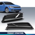 Bumper Lower Fog Light Covers Right And Left Side For Volkswagen Passat 2016-2019