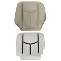 Front Driver Side Bottom Seat Cover Tan 152 And Foam Cushion For Cadillac Escalade 2003 2004 2005 2006 Replacement Microfiber 