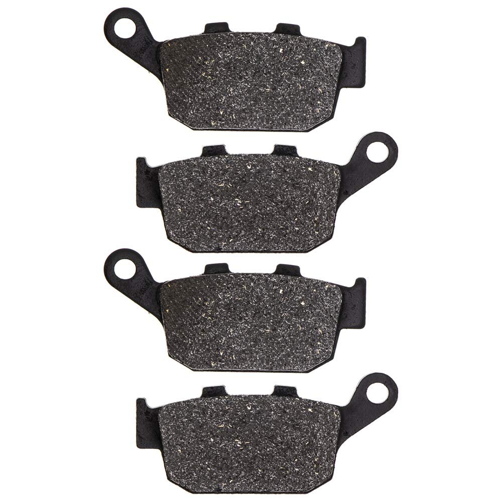 Niche Brake Pad Set For Kawasaki Z800 Triumph Sprint Speed Four Bonneville T2020602 Rear Semi-metallic 2 Pack