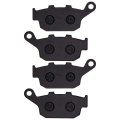 Niche Brake Pad Set For Kawasaki Z800 Triumph Sprint Speed Four Bonneville T2020602 Rear Semi-metallic 2 Pack 