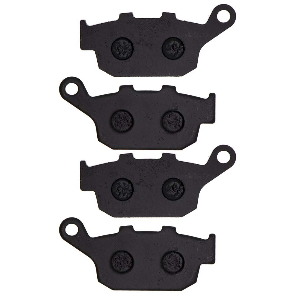 Niche Brake Pad Set For Kawasaki Z800 Triumph Sprint Speed Four Bonneville T2020602 Rear Semi-metallic 2 Pack