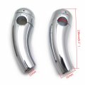 Httmt- Universal Chrome 7 8 22mm Handlebar Riser Mounting Clamp Compatible With H-d P N Mt030-001-22
