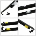 Labwork Black 2pcs Weatherstrip Seals Door Glass Window Replacement For Mazda 1990-2005 Miata Mx-5 Na01-58-810f Na01-59-810f