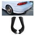 Rear Bumper Lip Spoiler For 1998-2001 Acura Integra Hatch T-r Style Dc2 Type 2dr 3dr Pair Pu Valance Spats -black 