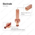 Weldingstop Plasma Cutting 9-8407 Electrode Fit Thermal Dynamics Pch-62 Pch-102 Torch 5pcs